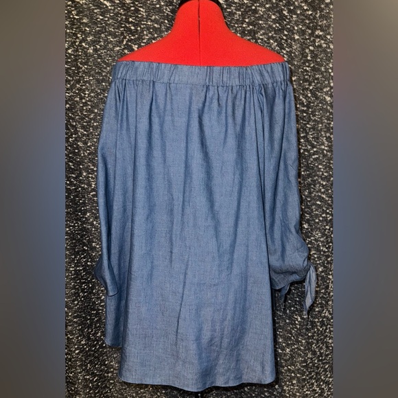 143 story by line up denim tunic - Picture 3 of 3